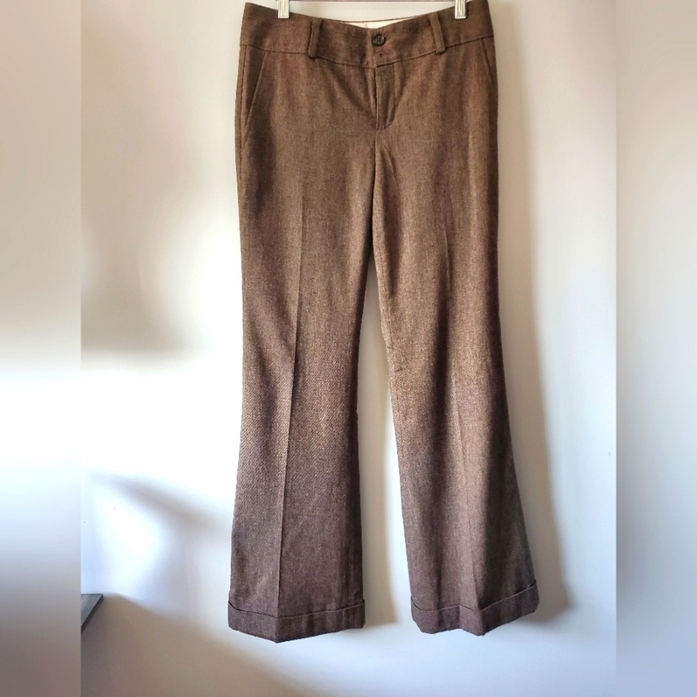 Banana Republic Brown Wide Leg Pants